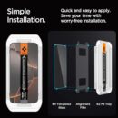 Spigen EZ Fit Tempered Glass Screen Protector Guard For iPhone 16 Pro Max - 2 Pack